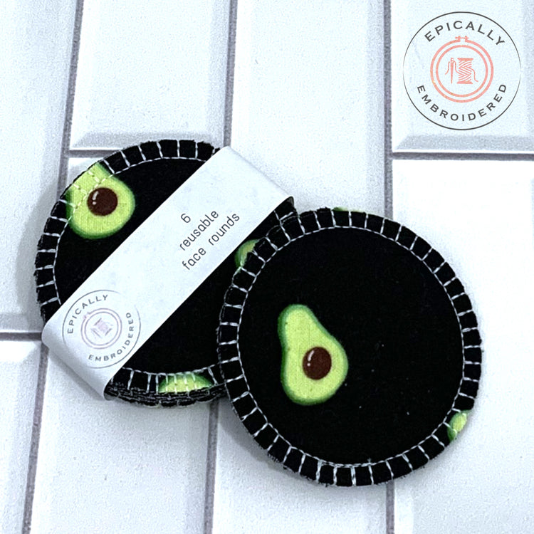 Avocado Reusable Face Rounds