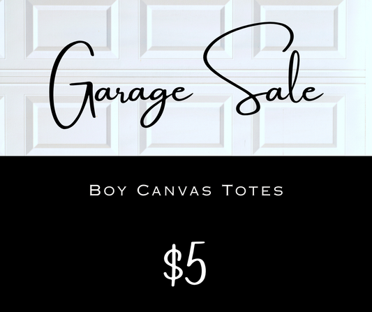 Boy Canvas Tote