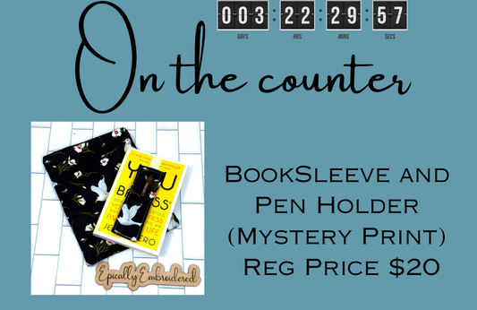 Book Sleeve w matchimg Pen Holder