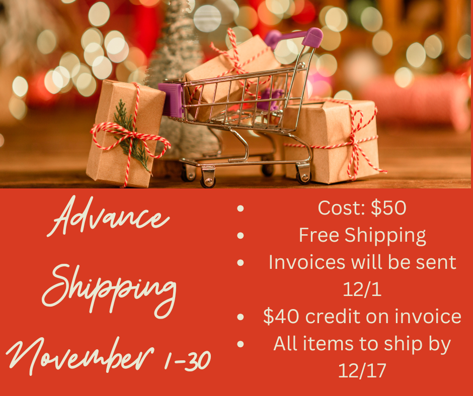 November 2025 Advance Shipping Fee