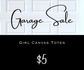 Girl Canvas Tote
