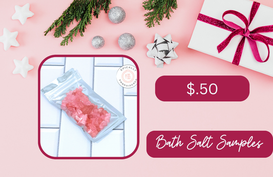 BFCM Bath Salt Samples